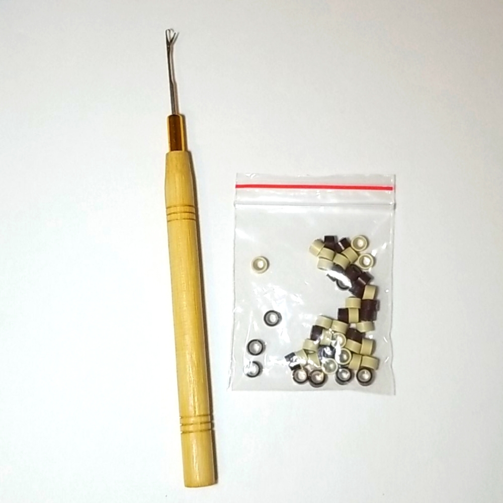 Micro beads and micro threading needle!